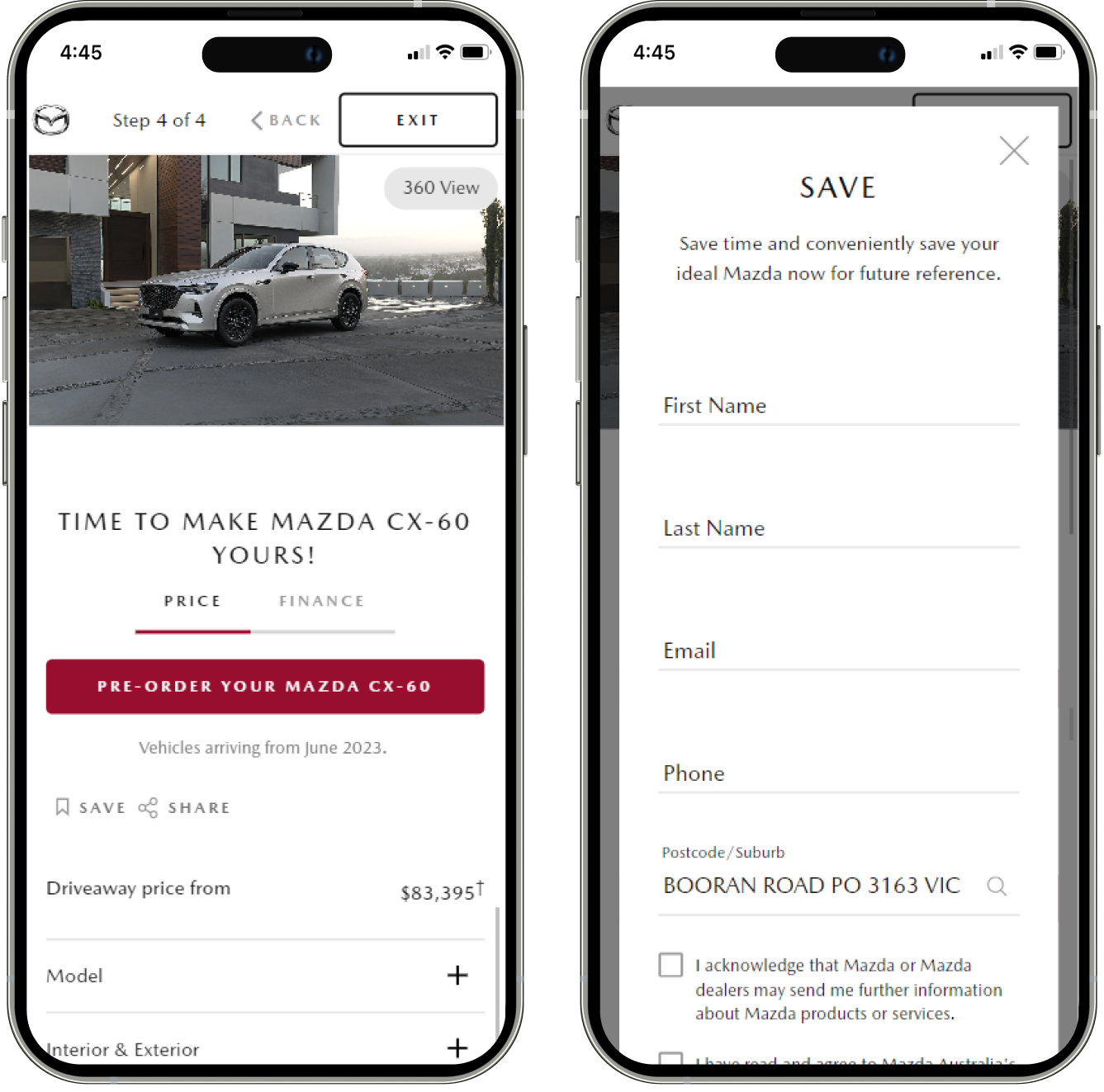 The orginal build tool before personalisation
